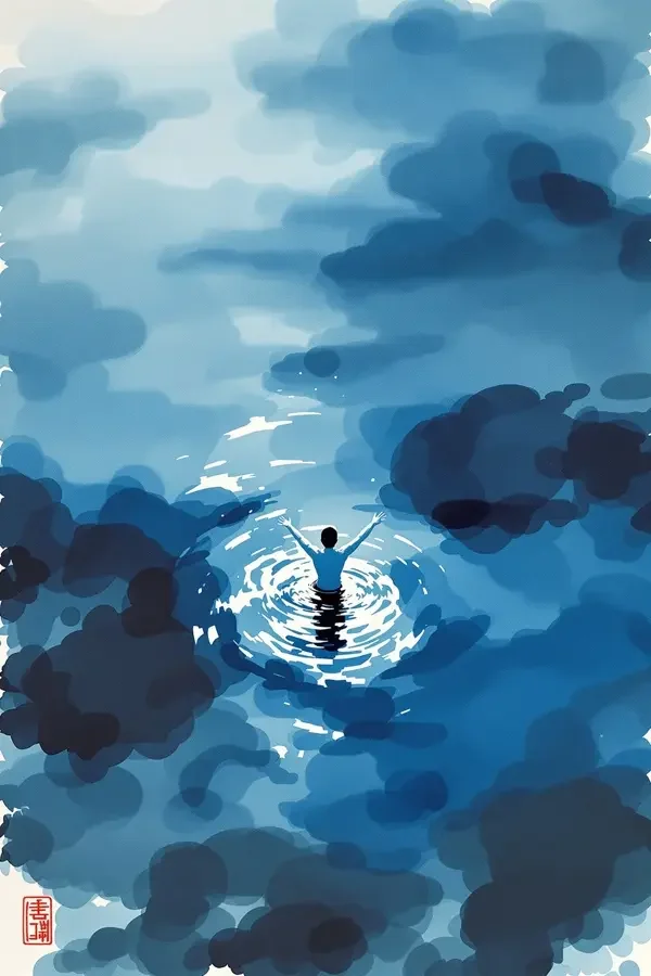 一直游到海水变蓝 纪录片海报