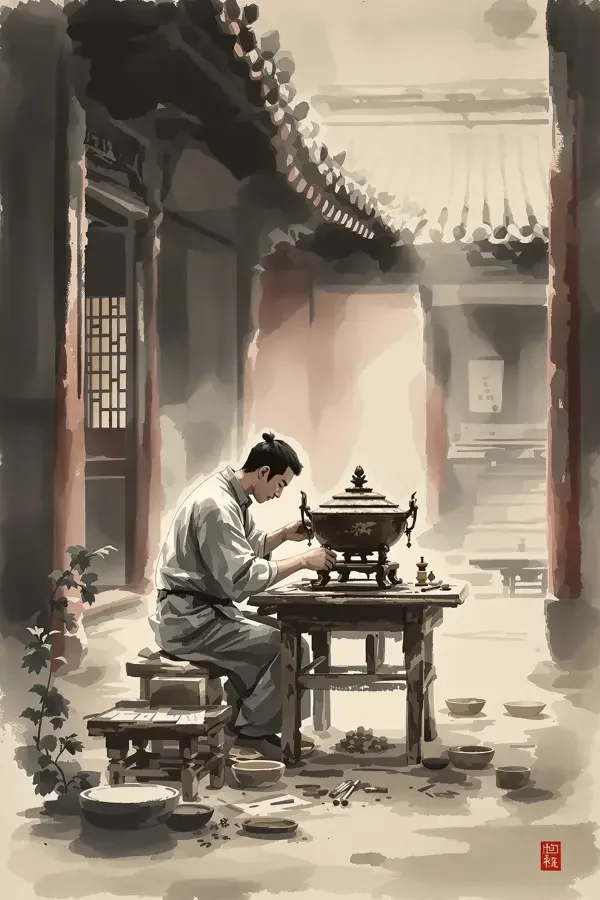我在故宫修文物 纪录片海报